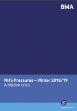 NHS Pressures: Winter 2018/19 A hidden crisis